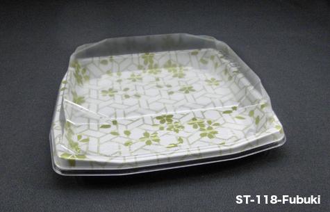 ST-118 Akane Food Tray with Cover (600pcs)