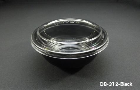 DB-312 Black Disposable Plastic Bowl (900pcs)