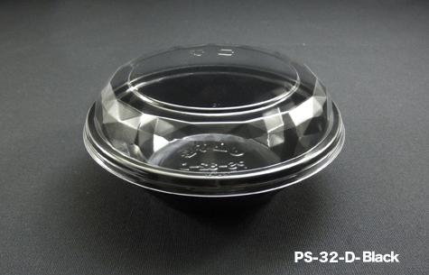 PS-32-D Transparent Disposable Party Food Container With Lid (900pcs)