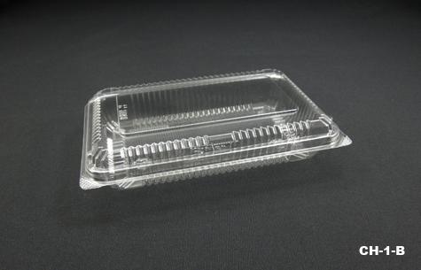 CH-1-B Clear Plastic Locking Food Container (600pcs)