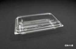 CH-1-B Clear Plastic Locking Food Container (600pcs)