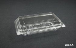 CH-2-B Clear Plastic Locking Food Container (900pcs)