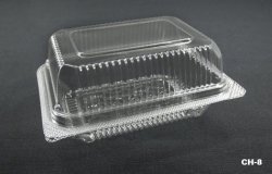 CH-8 Clear Plastic Locking Food Container (800pcs)