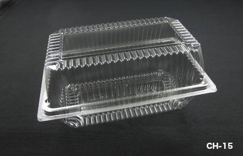 CH-15 Clear Plastic Locking Food Container (400pcs)