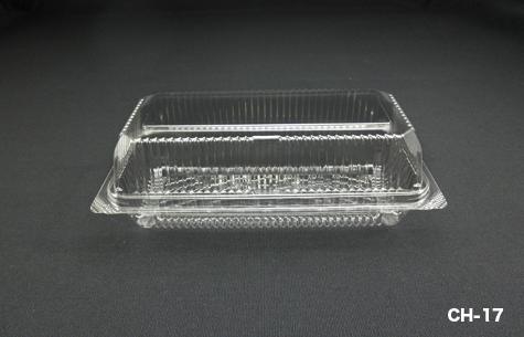 CH-17 Clear Plastic Locking Food Container (600pcs)