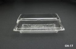 CH-17 Clear Plastic Locking Food Container (600pcs)