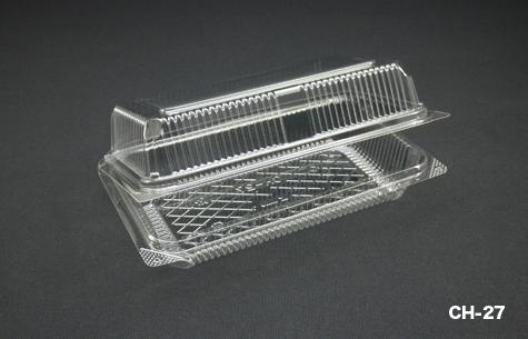 CH-27 Clear Plastic Locking Food Container (600pcs)