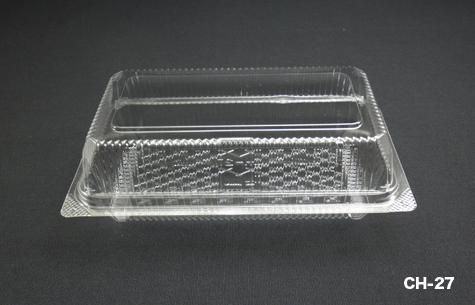 CH-27 Clear Plastic Locking Food Container (600pcs)