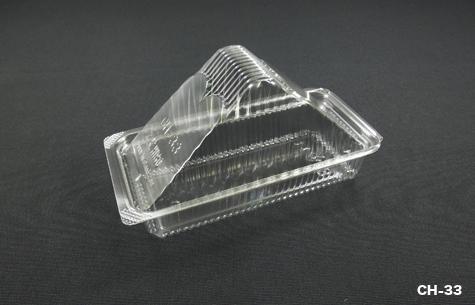 CH-33 Clear Plastic Locking Food Container (600pcs)