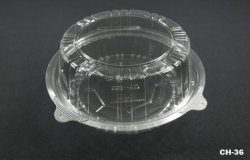 CH-36 Clear Plastic Locking Food Container (600pcs)