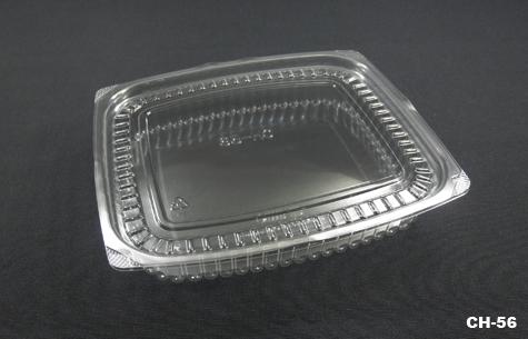 CH-56 Clear Plastic Locking Food Container (400pcs)