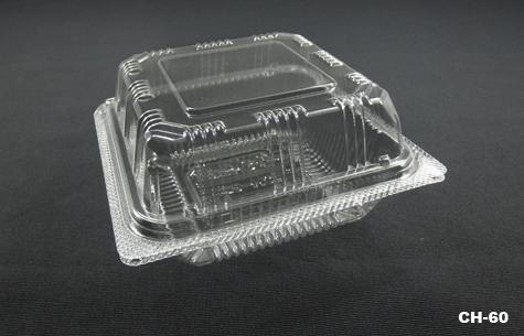 CH-60 Clear Plastic Locking Food Container (600pcs)