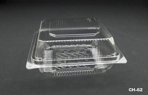 CH-62 Clear Plastic Locking Food Container (600pcs)