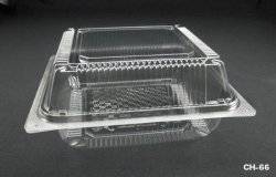 CH-66 Clear Plastic Locking Food Container (500pcs)