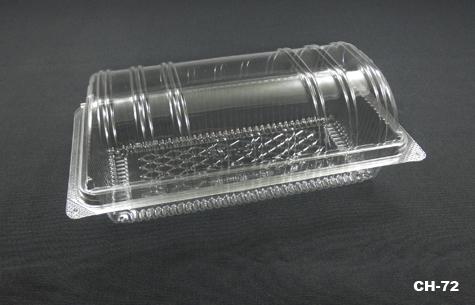 CH-72 Clear Plastic Locking Food Container (600pcs)