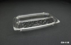 CH-118 Clear Plastic Locking Food Container (900pcs)