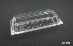 CH-202 Clear Plastic Locking Food Container (600pcs)