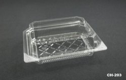 CH-203 Clear Plastic Locking Food Container (600pcs)