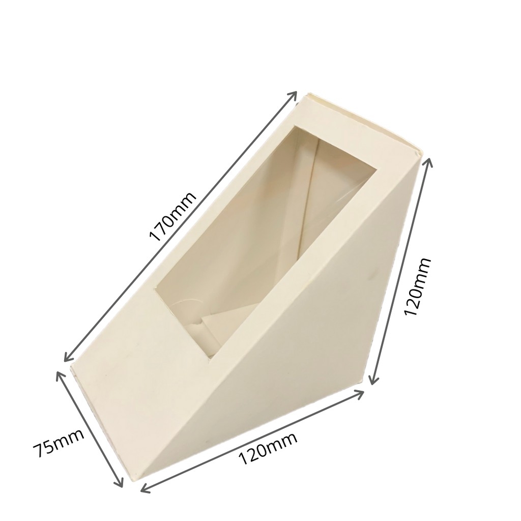 Paper Sandwich Box with Window