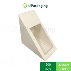 Paper Sandwich Box with Window