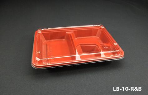 LB-10 R&B Disposable Plastic Lunch Box (800pcs)