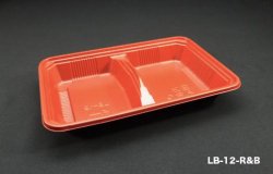 LB-12 R&B Disposable Plastic Lunch Box (800pcs)