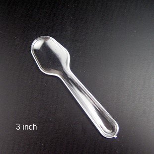 Disposable Plastic Mini Spoon / Fork 3inch / 4inch