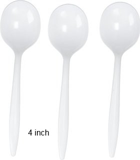 Disposable Plastic Mini Spoon / Fork 3inch / 4inch