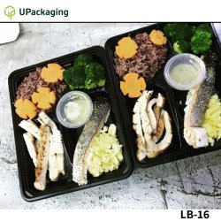 LB-16 Hanabi Disposable Plastic Lunch Box (600pcs)