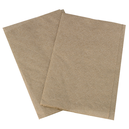 Brown Dinner Napkin 1ply (Eco)