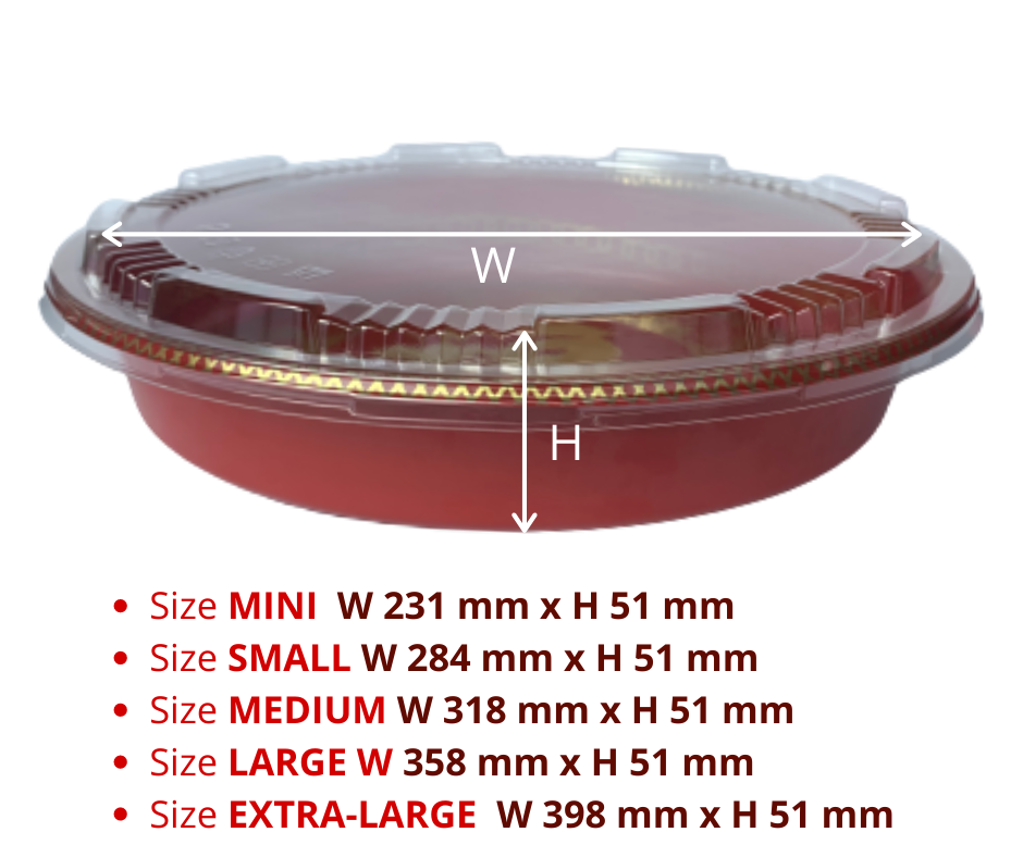 Yu Sang Tray / Yee Sang Tray with Lid