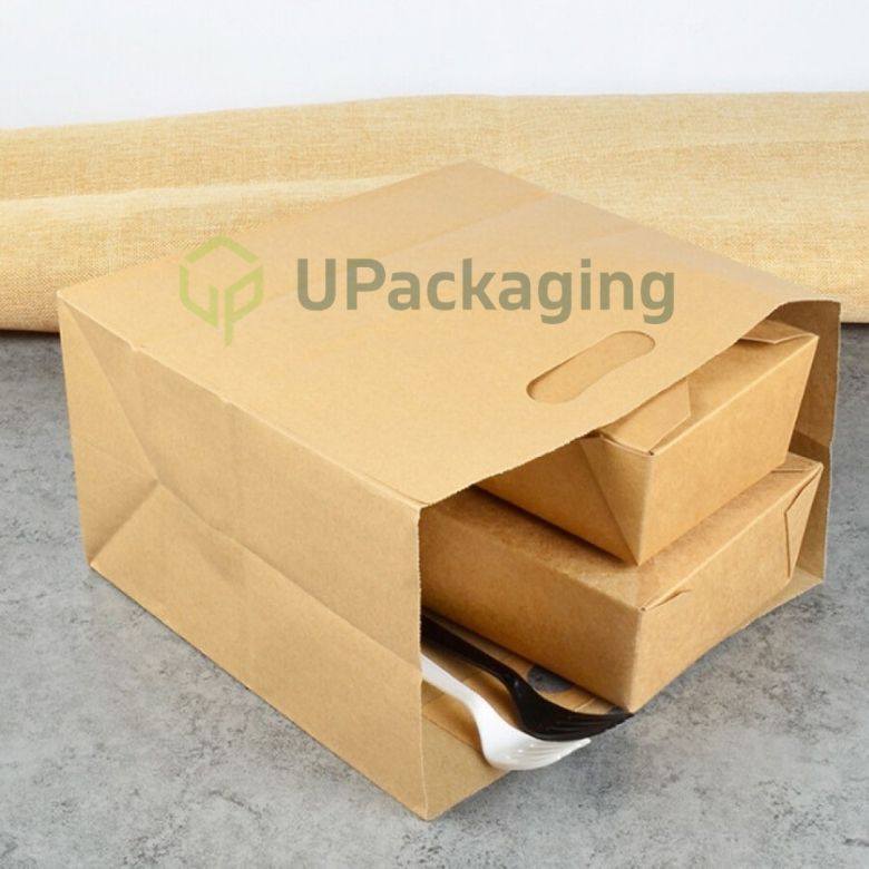 Brown Kraft Handle Paper Bag