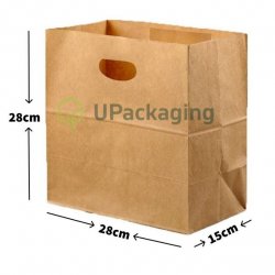 Brown Kraft Handle Paper Bag