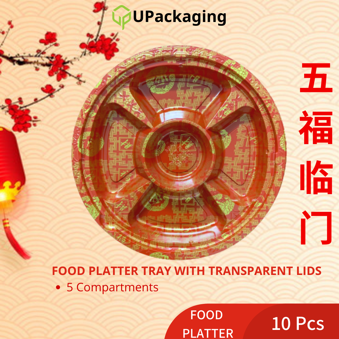 Yee Sang Tray 5 Compartment - PS84 / PS85