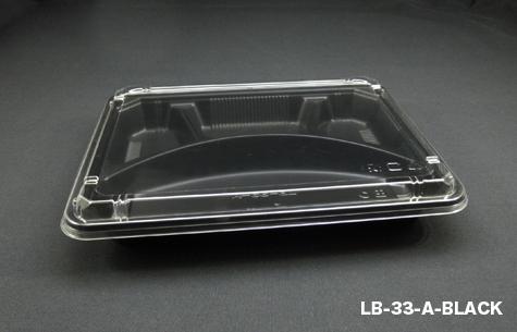 LB-33-A R&B Multi-Grib Disposable Plastic Lunch Box (400pcs)